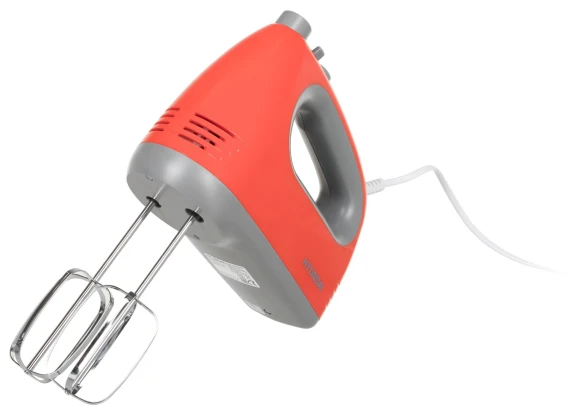 Миксер ручной Hyundai HYM-H4511 500Вт красный/серый