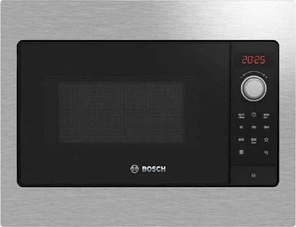 Микроволновая печь Bosch BFL623MS3 20л. 800Вт черный/серебристый (встраиваемая) Микроволновая печь Bosch BFL623MS3 20л. 800Вт черный/серебристый (встраиваемая)