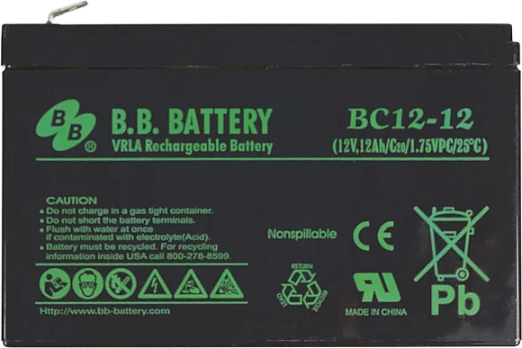 Батарея для ИБП BB BC 12-12 12В 12Ач