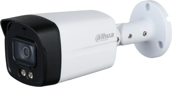 Камера видеонаблюдения аналоговая Dahua DH-HAC-HFW1801TLMP-IL-A-0360B-S2 3.6-3.6мм HD-CVI HD-TVI цв. корп.:белый (DH-HAC-HFW1801TLMP-IL-A-0360B)