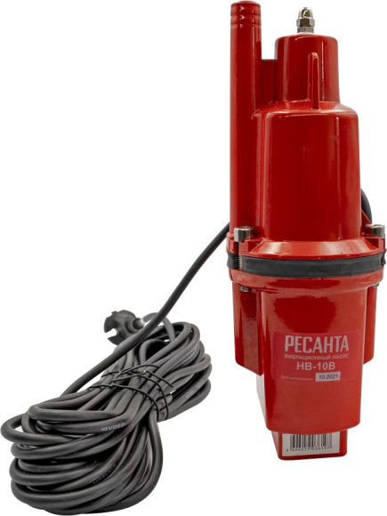 Насос садовый Ресанта НВ-10В 300Вт 1320л/час вибрационный (77/8/1) Насос садовый Ресанта НВ-10В 300Вт 1320л/час вибрационный (77/8/1)