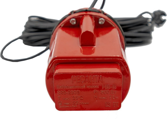 Насос садовый Ресанта НВ-10В 300Вт 1320л/час вибрационный (77/8/1) Насос садовый Ресанта НВ-10В 300Вт 1320л/час вибрационный (77/8/1)