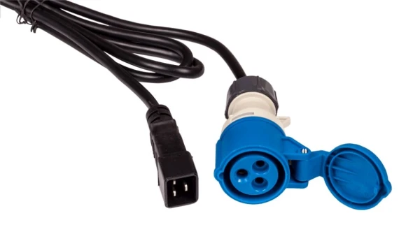 Шнур питания Lanmaster LAN-PP9F/20-2.5-BK C20-I309 (f) проводник.:3x2.5мм2 2.5м 220В 16А (упак.:1шт) черный