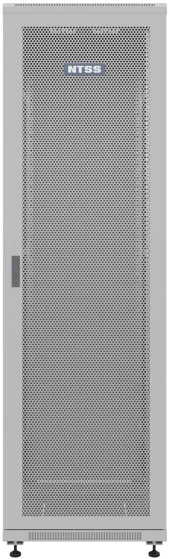 Шкаф серверный NTSS Премиум (NTSS-R22U6080PD) напольный 22U 600x800мм пер.дв.перфор. металл 900кг серый 710мм 54кг 1102мм IP20 сталь