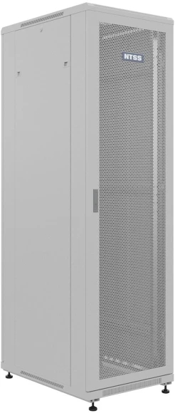 Шкаф серверный NTSS Премиум (NTSS-R22U6080PD) напольный 22U 600x800мм пер.дв.перфор. металл 900кг серый 710мм 54кг 1102мм IP20 сталь