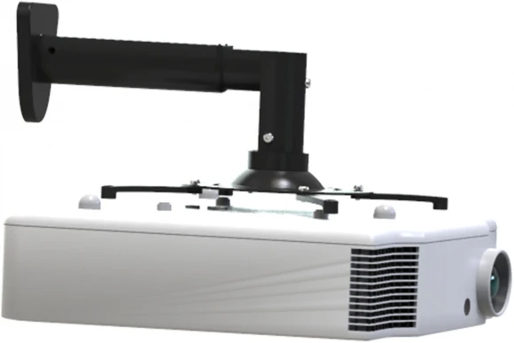 Кронштейн для проектора Cactus CS-VM-PR05B-BK черный макс.10кг настенный поворот и наклон Кронштейн для проектора Cactus CS-VM-PR05B-BK черный макс.10кг настенный поворот и наклон