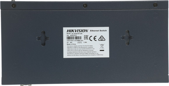 Коммутатор Hikvision DS-3E0510P-E/M(B) 9x1Гбит/с 1SFP 8PoE 58W неуправляемый Коммутатор Hikvision DS-3E0510P-E/M(B) 9x1Гбит/с 1SFP 8PoE 58W неуправляемый