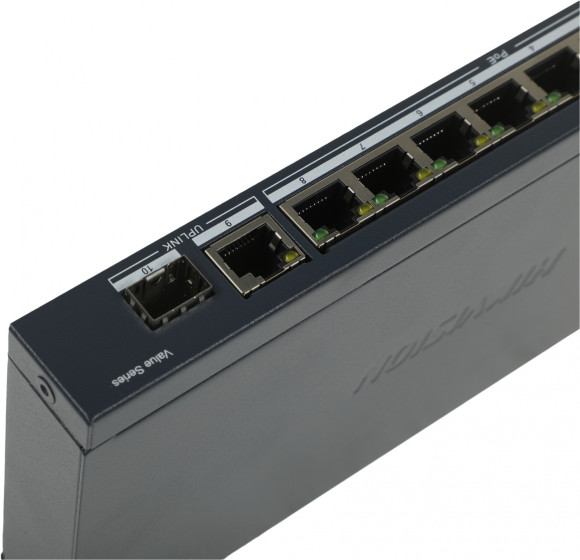 Коммутатор Hikvision DS-3E0510P-E/M(B) 9x1Гбит/с 1SFP 8PoE 58W неуправляемый Коммутатор Hikvision DS-3E0510P-E/M(B) 9x1Гбит/с 1SFP 8PoE 58W неуправляемый