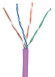 Кабель информационный Lanmaster TWT-5EUTP-NGLS кат.5E UTP 4 пары 24AWG PVC внутренний 305м фиолетовый Кабель информационный Lanmaster TWT-5EUTP-NGLS кат.5E UTP 4 пары 24AWG PVC внутренний 305м фиолетовый