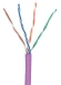 Кабель информационный Lanmaster TWT-5EUTP-NGLS кат.5E UTP 4 пары 24AWG PVC внутренний 305м фиолетовый Кабель информационный Lanmaster TWT-5EUTP-NGLS кат.5E UTP 4 пары 24AWG PVC внутренний 305м фиолетовый