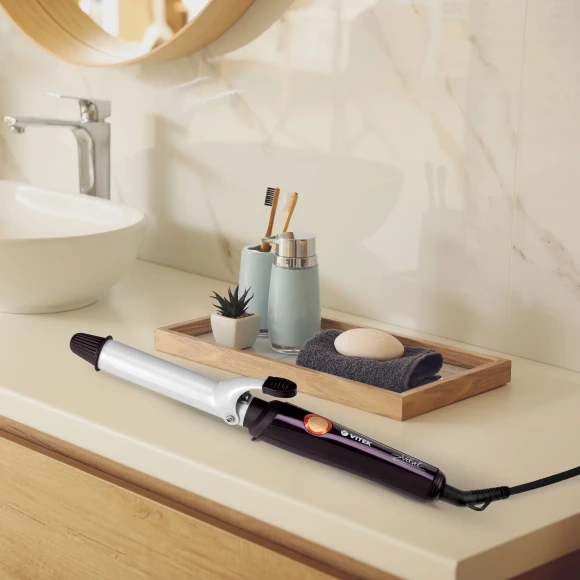 Щипцы Vitek Velvet VT-2292 45Вт фиолетовый макс.темп.:200С покрытие:керамическое