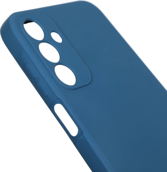 Чехол (клип-кейс) BoraSCO для Samsung Galaxy A15 Microfiber Case синий (72893) Чехол (клип-кейс) BoraSCO для Samsung Galaxy A15 Microfiber Case синий (72893)