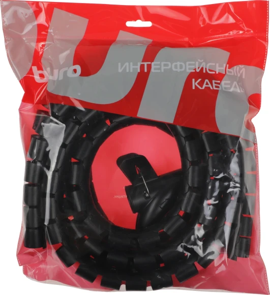 Кабельный органайзер Buro BU-CABORG-3X300 Spiral Hose 30x3000мм черный Кабельный органайзер Buro BU-CABORG-3X300 Spiral Hose 30x3000мм черный