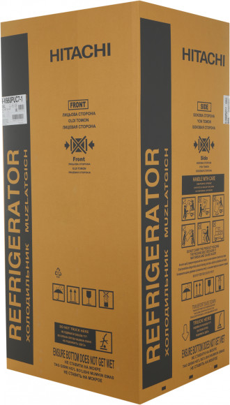 Холодильник Hitachi R-V660PUC7-1 BSL 2-хкамерн. серебристый бриллиант глянц. инвертер Холодильник Hitachi R-V660PUC7-1 BSL 2-хкамерн. серебристый бриллиант глянц. инвертер