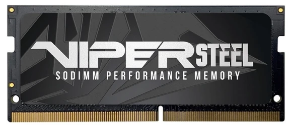 Память DDR4 8GB 2400MHz Patriot PVS48G240C5S Viper Steel RTL PC4-19200 CL15 SO-DIMM 260-pin 1.2В Ret