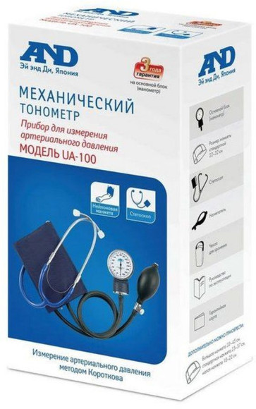 Тонометр механический A&D UA-100