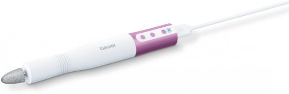 Маникюрно-педикюрный набор Beurer MP52 насадок в компл.:7шт (подсветка) белый/розовый Маникюрно-педикюрный набор Beurer MP52 насадок в компл.:7шт (подсветка) белый/розовый