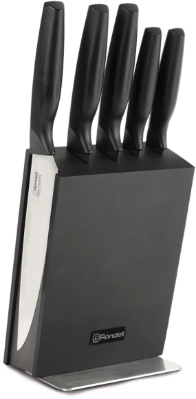 Сковорода Rondell Frank RDA-1373 круглая 26см покрытие: Xylan Plus ручка несъемная (с крышкой) черный