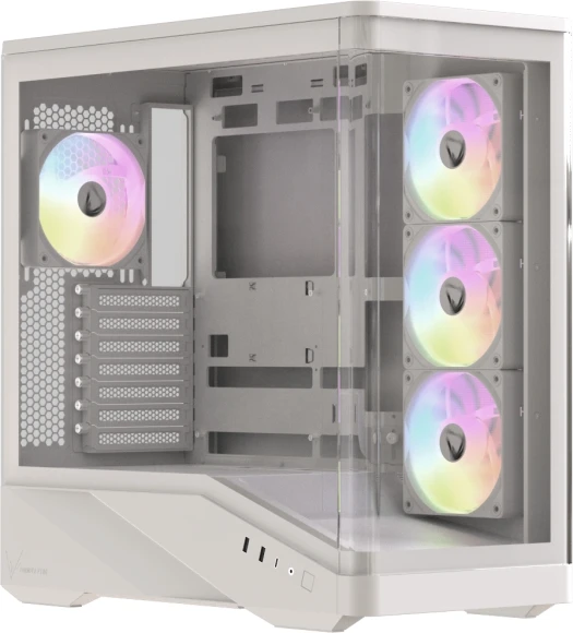 Корпус Formula Crystal U9 PA черный без БП ATX 9x120mm 3x140mm 2xUSB3.0 audio bott PSU