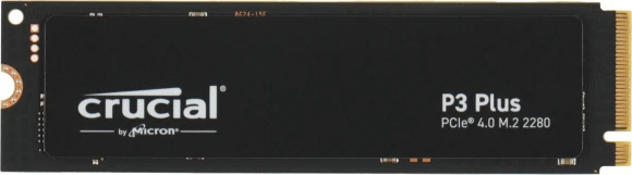 Накопитель SSD Crucial PCIe 4.0 x4 500GB CT500P3PSSD8 P3 Plus M.2 2280
