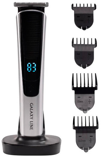 Машинка для стрижки Polaris PHC 3019RC Retro красный/черный (насадок в компл:9шт)