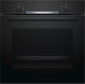 Духовой шкаф Электрический Bosch HBA530BB0S черный/серебристый