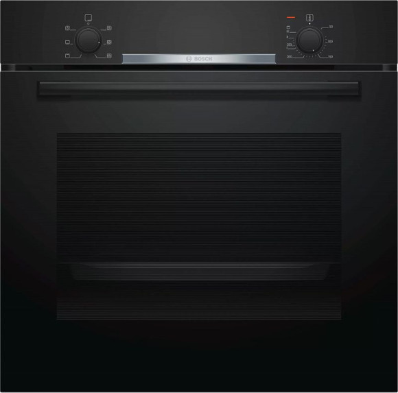 Духовой шкаф Электрический Bosch HBA530BB0S черный/серебристый