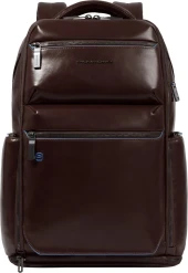 Рюкзак мужской Piquadro Blue Square CA6592B2BM/MO красное дерево кожа Рюкзак мужской Piquadro Blue Square CA6592B2BM/MO красное дерево кожа