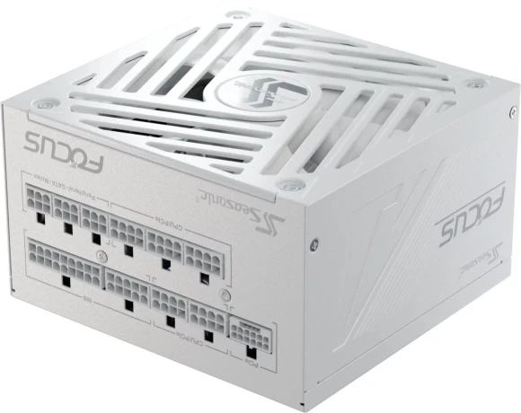 Блок питания Seasonic ATX 1000W Focus GX-1000 Gen.5 WHITE 80+ gold (20+4pin) APFC 135mm fan 8xSATA Cab Manag RTL Блок питания Seasonic ATX 1000W Focus GX-1000 Gen.5 WHITE 80+ gold (20+4pin) APFC 135mm fan 8xSATA Cab Manag RTL