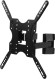 Кронштейн для телевизора Ultramounts UM903 черный 32"-55" макс.20кг настенный поворотно-выдвижной и наклонный Кронштейн для телевизора Ultramounts UM903 черный 32"-55" макс.20кг настенный поворотно-выдвижной и наклонный