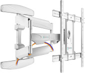 Кронштейн для телевизора Onkron M6L белый 40"-75" макс.45кг настенный поворот и наклон Кронштейн для телевизора Onkron M6L белый 40"-75" макс.45кг настенный поворот и наклон