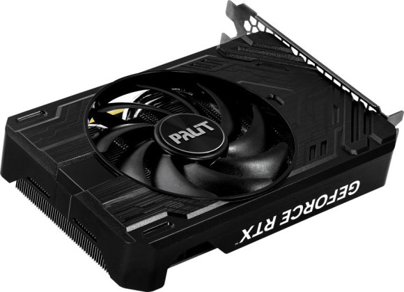 Видеокарта Palit PCI-E 4.0 PA-RTX4060TI STORMX OC NVIDIA GeForce RTX 4060TI 8Gb 128bit GDDR6 2310/18000 HDMIx1 DPx3 HDCP Ret