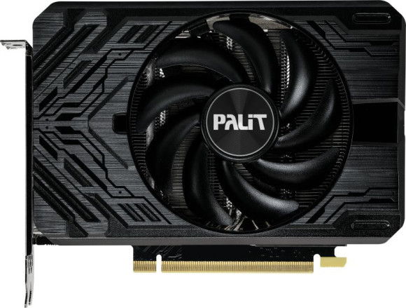 Видеокарта Palit PCI-E 4.0 PA-RTX4060TI STORMX OC NVIDIA GeForce RTX 4060TI 8Gb 128bit GDDR6 2310/18000 HDMIx1 DPx3 HDCP Ret