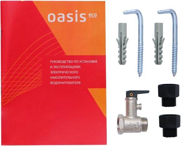 Водонагреватель Oasis Standart EcoER-80 1.5кВт 80л электрический настенный/белый Водонагреватель Oasis Standart EcoER-80 1.5кВт 80л электрический настенный/белый