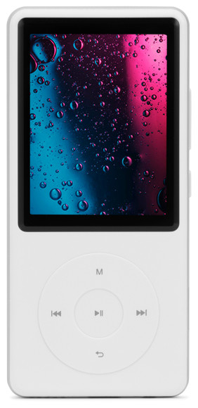 Плеер Hi-Fi Flash Digma M5 BT 16Gb белый/2.4"/FM/microSD/microSDHC