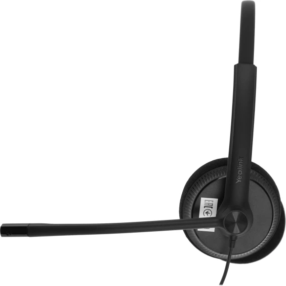 Гарнитура проводная Yealink UH34 Lite Dual UC черный Гарнитура проводная Yealink UH34 Lite Dual UC черный