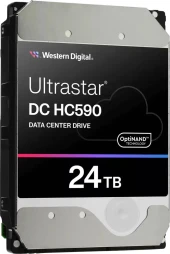 Жесткий диск WD SATA-III 24TB 0F65684 WUH722624ALE6L4 Ultrastar DC HC590 4KN (7200rpm) 512Mb 3.5" Жесткий диск WD SATA-III 24TB 0F65684 WUH722624ALE6L4 Ultrastar DC HC590 4KN (7200rpm) 512Mb 3.5"