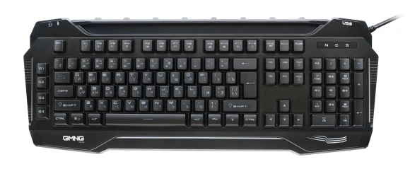 Клавиатура GMNG 975GK черный USB Multimedia for gamer LED (1677429)