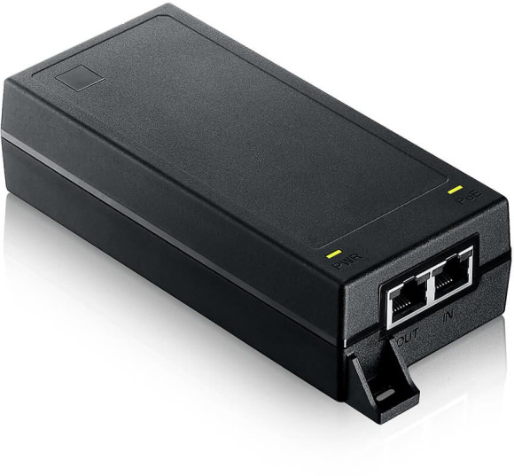Инжектор PoE++ Zyxel POE12-60W-EU0101F 100/1000/2500/5GBASE-T 60Вт 100-240В(АС)