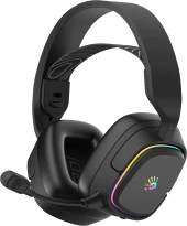 Наушники с микрофоном A4Tech Bloody GR365 черный 1.2м мониторные BT/Radio/3.5mm оголовье
