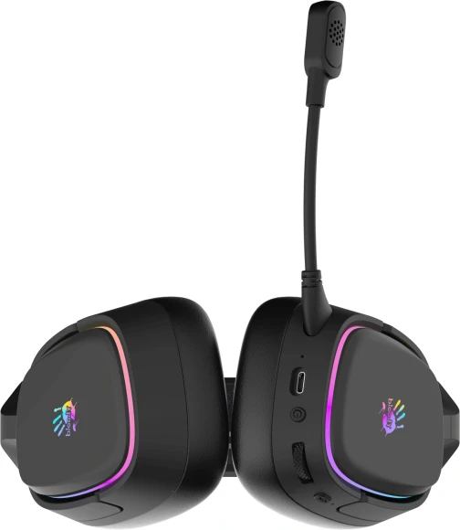 Наушники с микрофоном A4Tech Bloody GR365 черный 1.2м мониторные BT/Radio/3.5mm оголовье