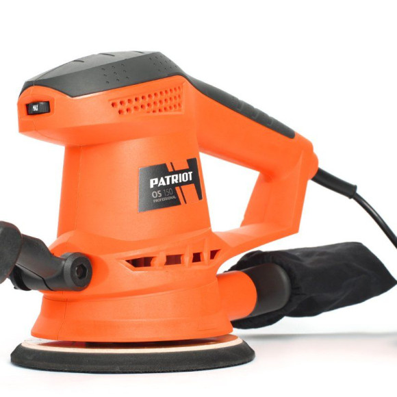 Эксцентриковая шлифмашина Patriot OS 150 450Вт D150мм (110301150) Эксцентриковая шлифмашина Patriot OS 150 450Вт D150мм (110301150)