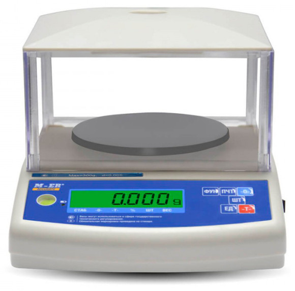 Весы лабораторные Mertech M-ER 122ACFJR-150.005 белый (3001) Весы лабораторные Mertech M-ER 122ACFJR-150.005 белый (3001)