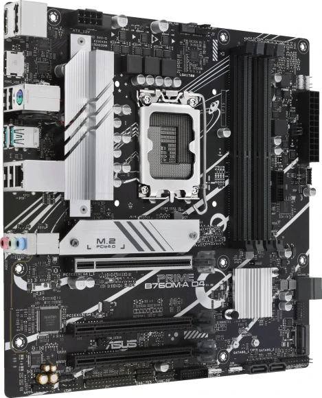 Материнская плата Asus PRIME B760M-A D4-CSM Soc-1700 Intel B760 4xDDR4 mATX AC`97 8ch(7.1) 2.5Gg RAID+HDMI+DP Материнская плата Asus PRIME B760M-A D4-CSM Soc-1700 Intel B760 4xDDR4 mATX AC`97 8ch(7.1) 2.5Gg RAID+HDMI+DP