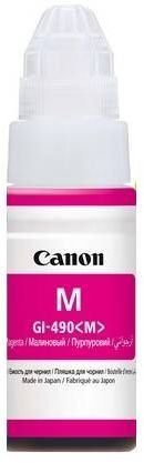 Чернила Canon GI-490M 0665C001 пурпурный 70мл для Canon Pixma G1400/G2400/G3400 Чернила Canon GI-490M 0665C001 пурпурный 70мл для Canon Pixma G1400/G2400/G3400