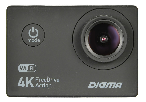 Видеорегистратор Digma FreeDrive Action 4K WiFi черный 8Mpix 2160x3840 2160p 150гр. Allwinner V3 Видеорегистратор Digma FreeDrive Action 4K WiFi черный 8Mpix 2160x3840 2160p 150гр. Allwinner V3