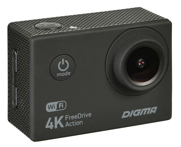 Видеорегистратор Digma FreeDrive Action 4K WiFi черный 8Mpix 2160x3840 2160p 150гр. Allwinner V3 Видеорегистратор Digma FreeDrive Action 4K WiFi черный 8Mpix 2160x3840 2160p 150гр. Allwinner V3