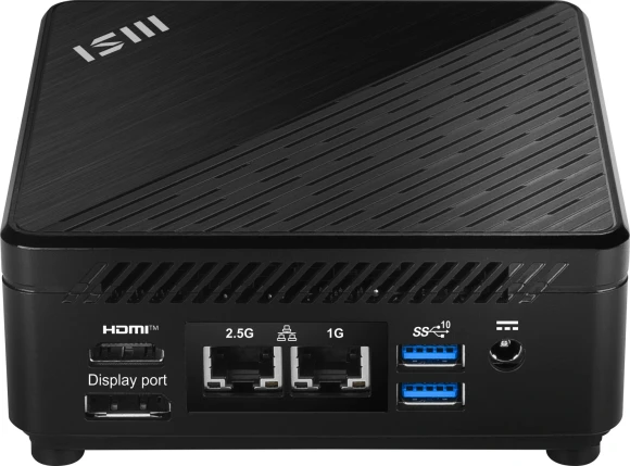 Неттоп MSI Cubi 5 1M-615XRU Core 7 150U (1.8) 16Gb SSD1Tb Graphics без ОС 2.5xGbitEth+1xGbitEth WiFi BT 65W черный (9S6-B0A821-615)