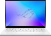 Ноутбук Asus ROG Zephyrus G14 GU405AW-SY024W Core Ultra 9 386H 32Gb SSD1Tb NVIDIA GeForce RTX5080 16Gb 14" OLED 3K (2880x1800) Windows 11 Home white WiFi BT Cam Bag (90NR0P83-M000Y0)