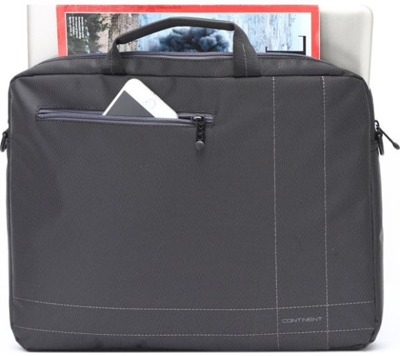 Сумка для ноутбука 15.6" Continent CC-201 GA серый нейлон/полиэстер Сумка для ноутбука 15.6" Continent CC-201 GA серый нейлон/полиэстер